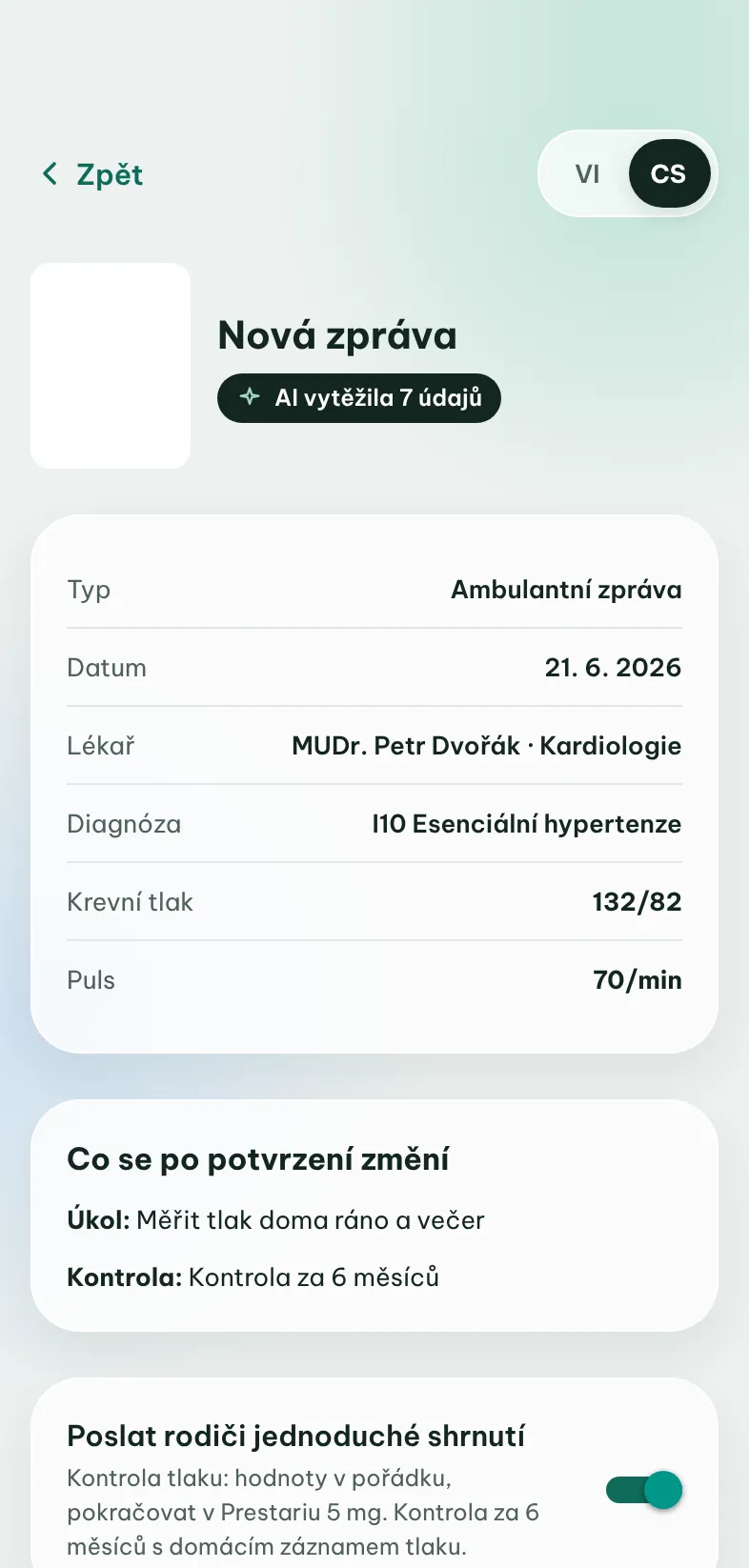 Návštěvy u lékaře